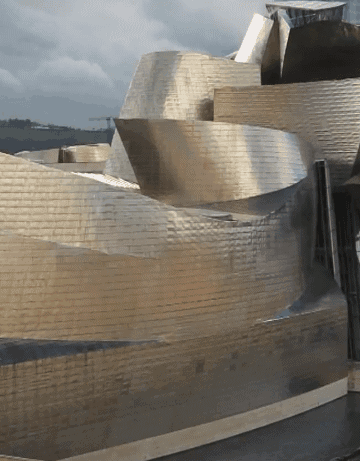 edificio museo guggenheim de bilbao construido por ferrovial agroman