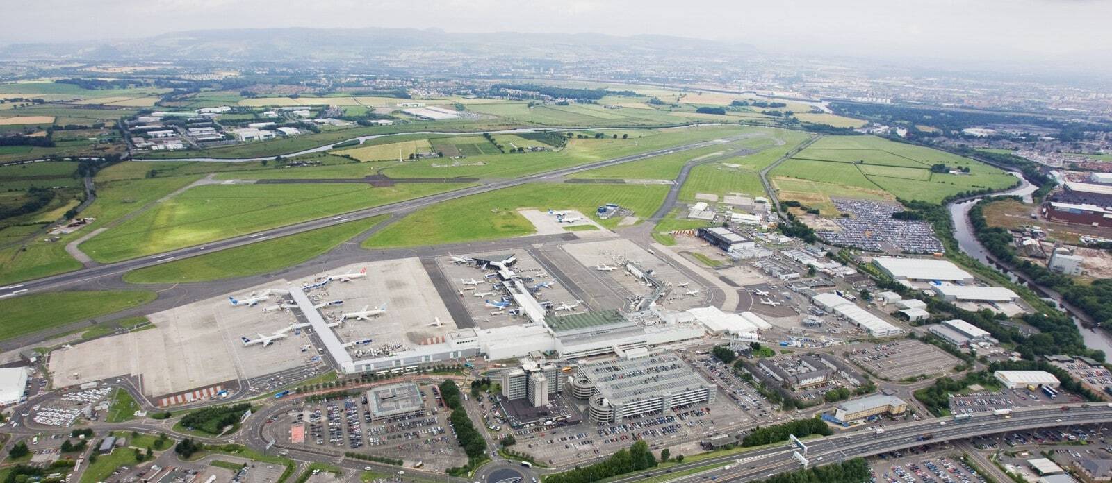 Aerial Shot Of Glasgow Airport E1422986505362 