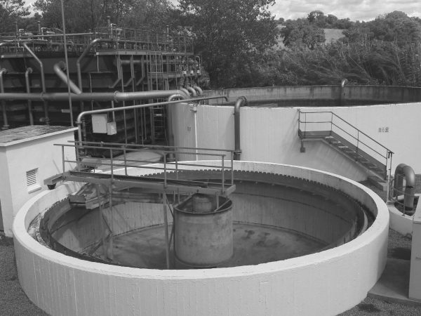 Estación de depuración de aguas residuales en Riells