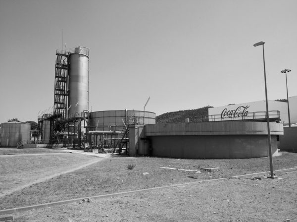 Estación de depuración de aguas residuales industriales en Cobega