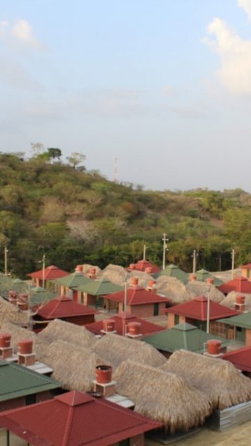 Poblado El Salado en Bolívar