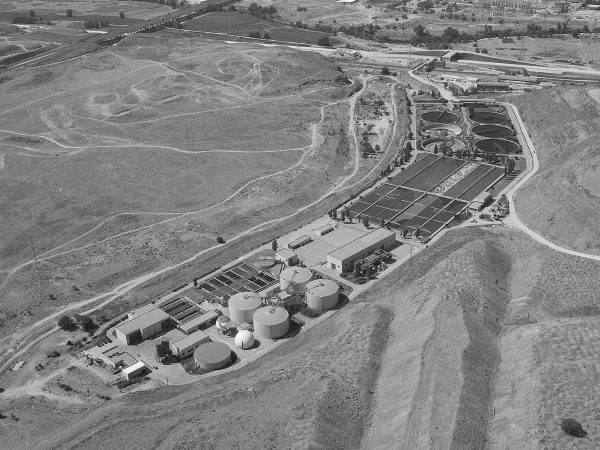 Wastewater treatment plant in La Gavia