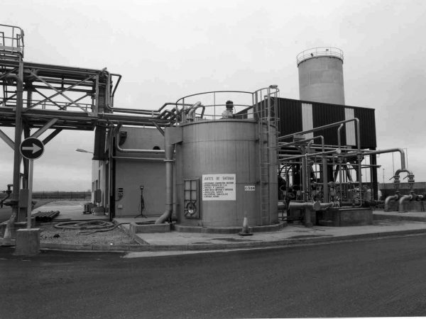 Industrial wastewater treatment plant at SAICA 2-3-4 (El Burgo de Ebro)