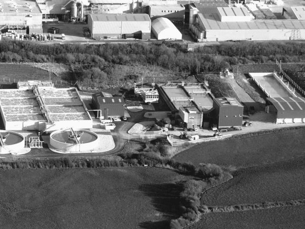 Industrial wastewater treatment plant at Kimberly-Clark (Barrow)
