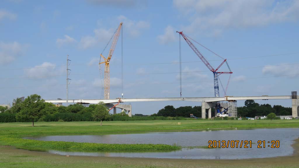 Sylvan Avenue Bridge Project, Texas - US