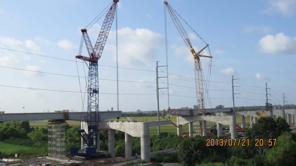 Sylvan Avenue Bridge Project, Texas - US