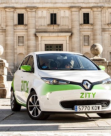 ZITY, Carsharing eléctrico en Madrid