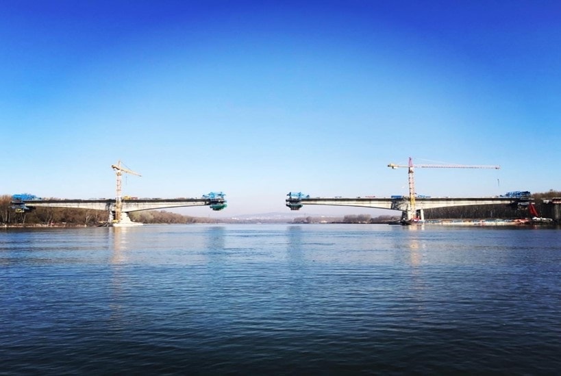 tecpresa postesado en viaductos con avance por voladizos sucesivos danubio