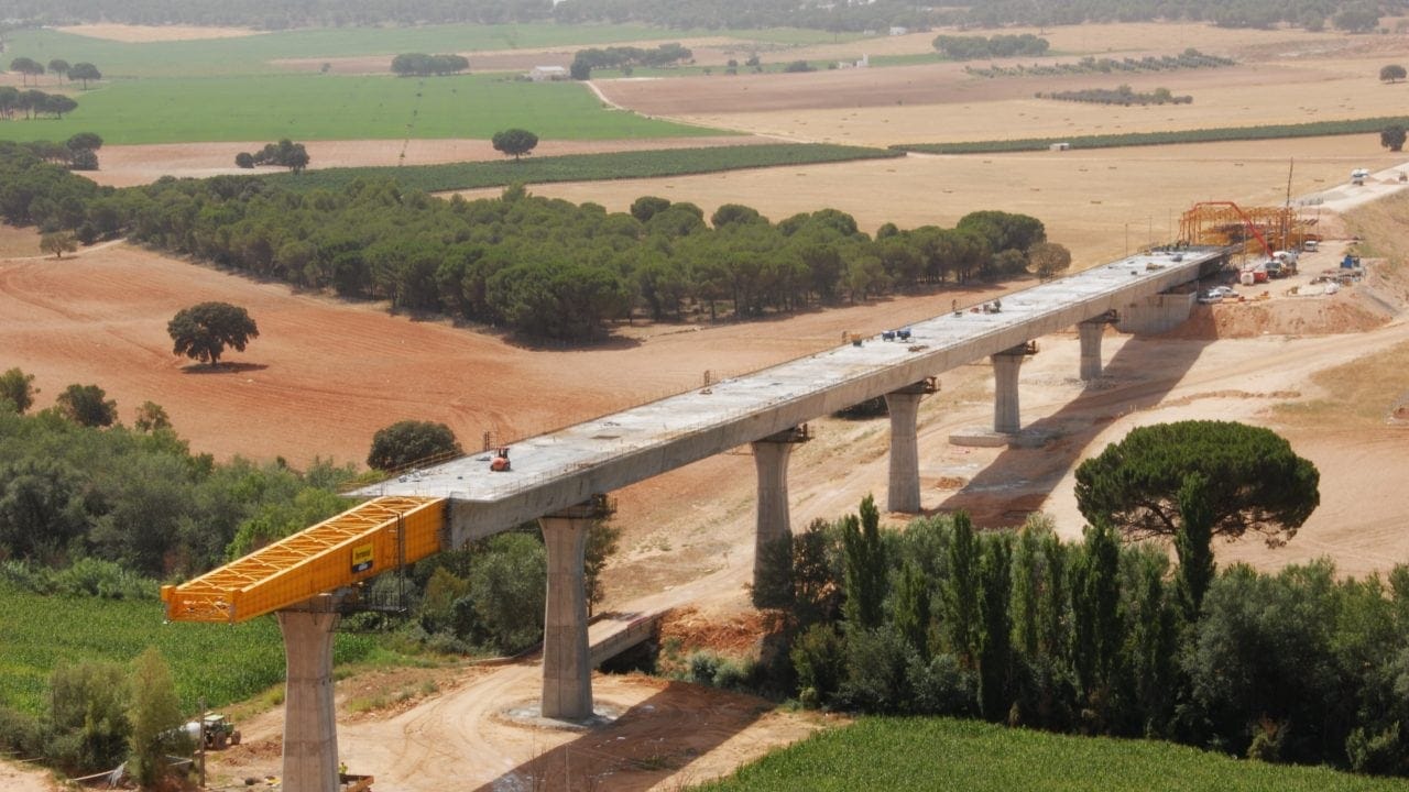 tecpresa empuje de viaductos viaducto de alcolea
