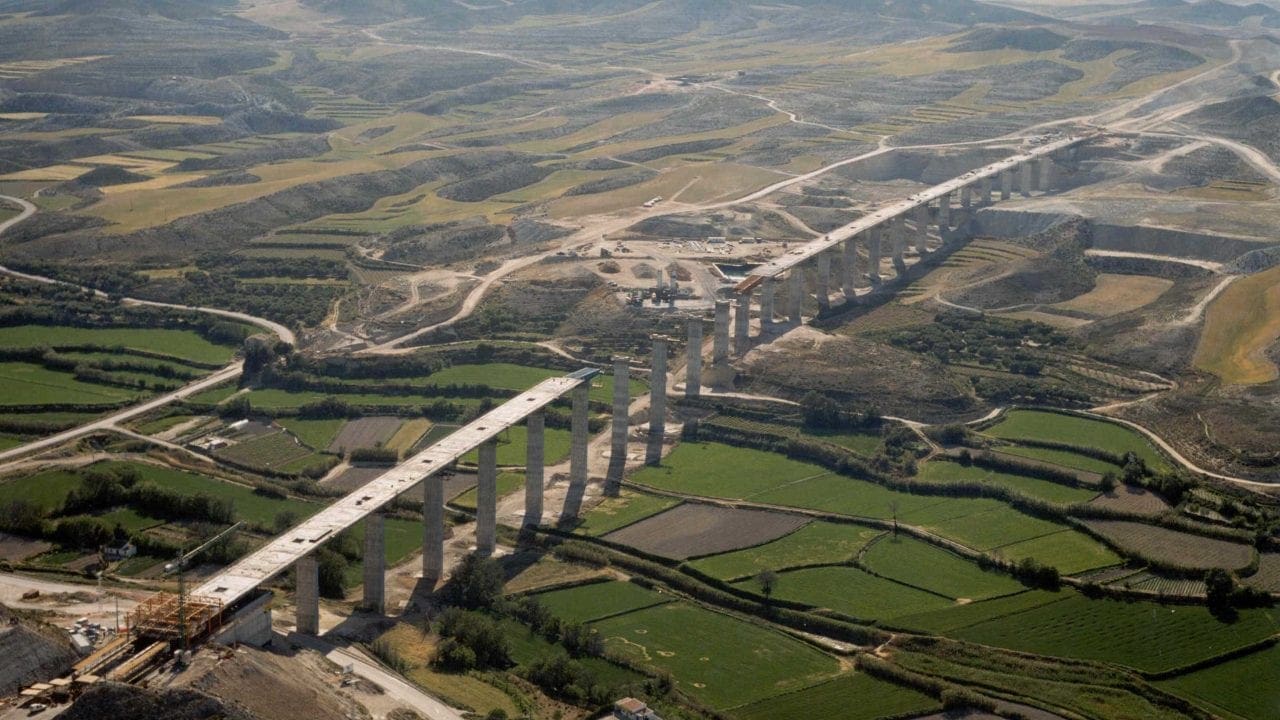 tecpresa empuje de viaductos fuentes de ebro