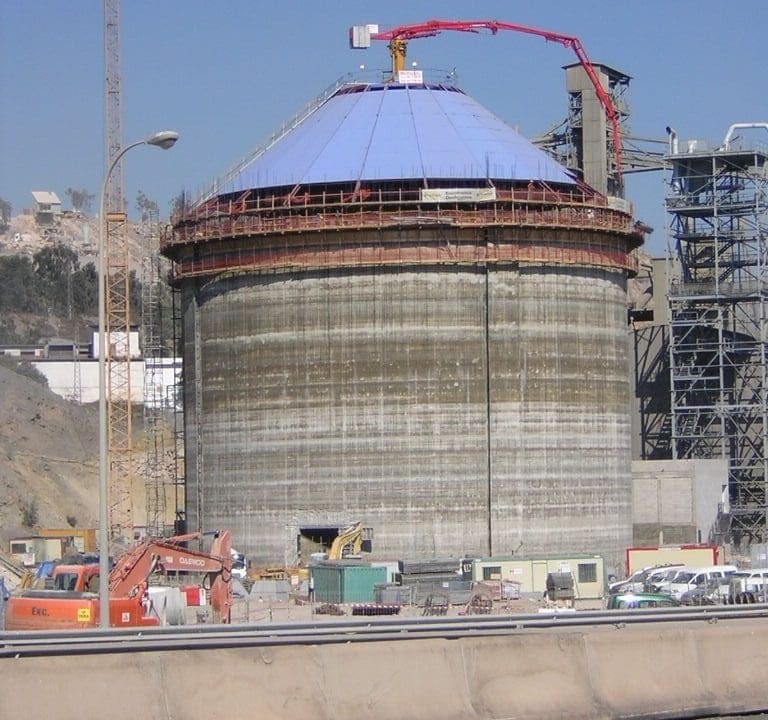 tecpresa postesado estructuras especiales Silo Clinker
