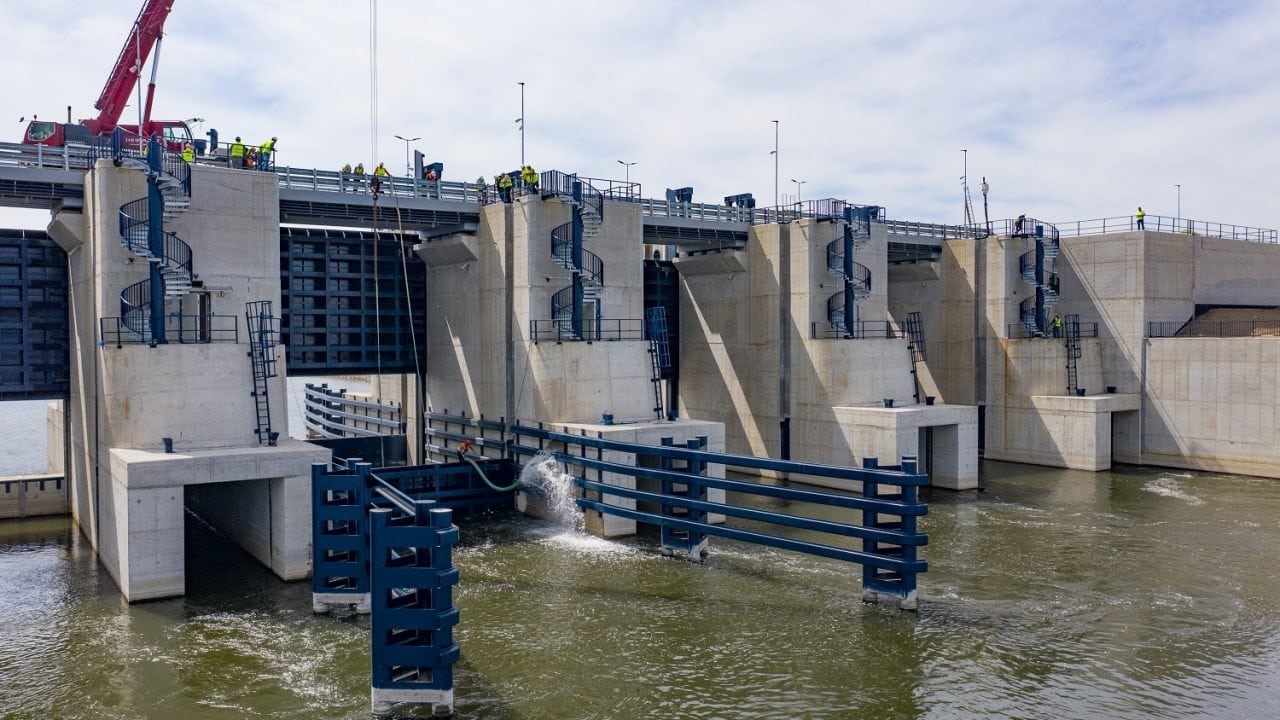 Poland Raciborz Dolny Reservoir Budimex