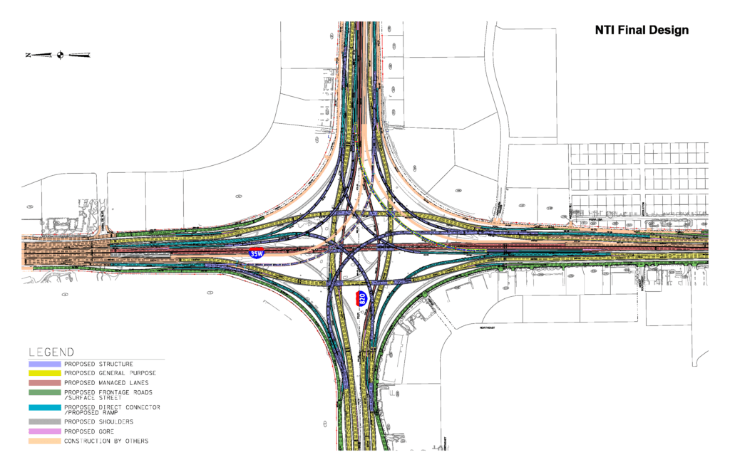 NTI Final Design I-35 WestI-820 Interchange