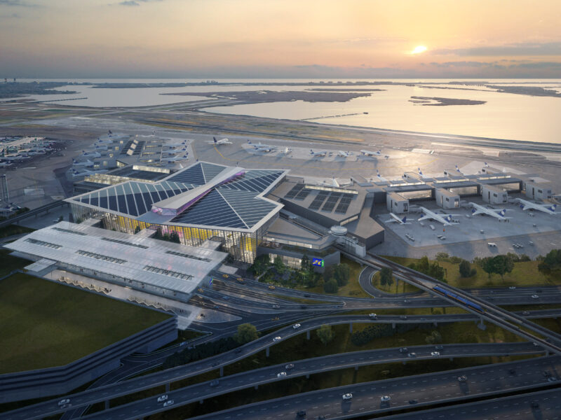 JFK new terminal 1 prototype designed by Ferrovial