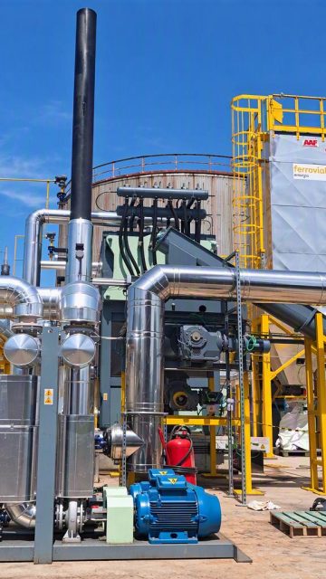 Carbon Negative Bitumen Gijon: renewable heat and a route towards lower-carbon bitumen