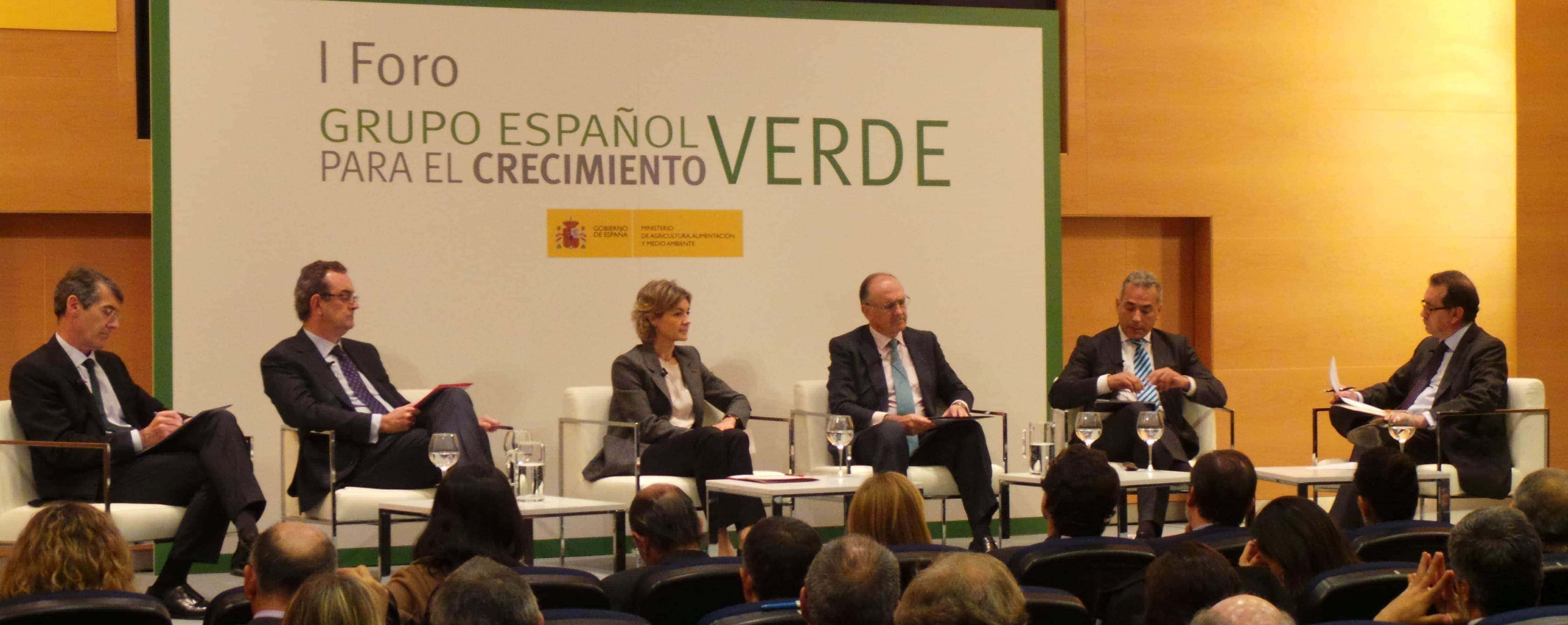 grupo español de crecimiento verde cambio climatico