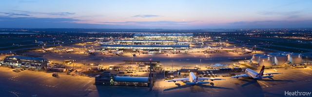 Heathrow Airport in London terminal 5