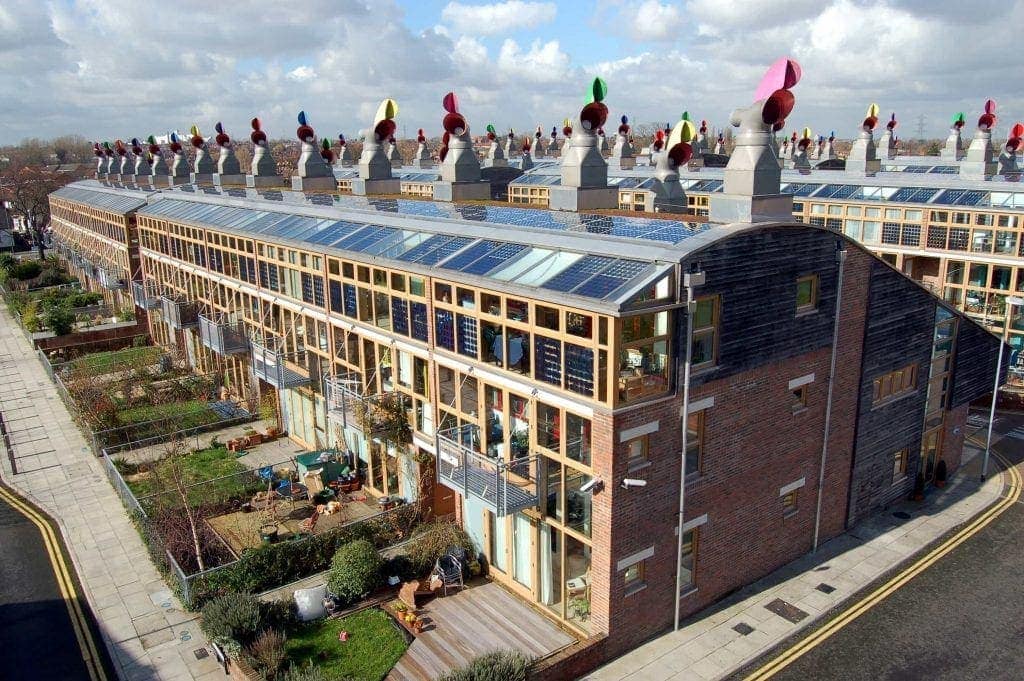 Desarrollo Beddinfton de energía cero, Hackbridge, Londres