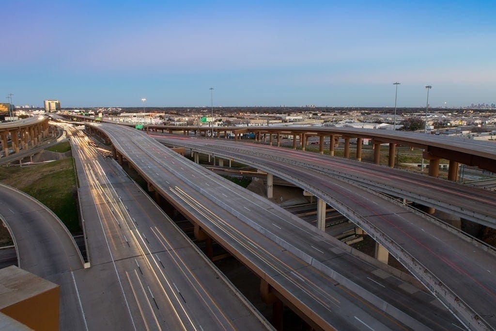 Impresionante autopista LBJ Express Texas por Ferrovial