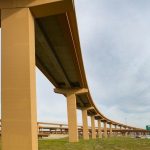puente autopista north tarrant express en Texas por Ferrovial
