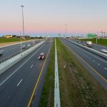 impresionante autopista north tarrant express en Texas por Ferrovial