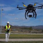 drones in construction ferrovial