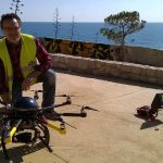 drones in construction ferrovial