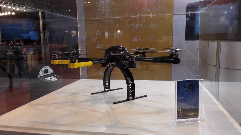drones para la construccion ferrovial agroman inteligencia de las maquinas