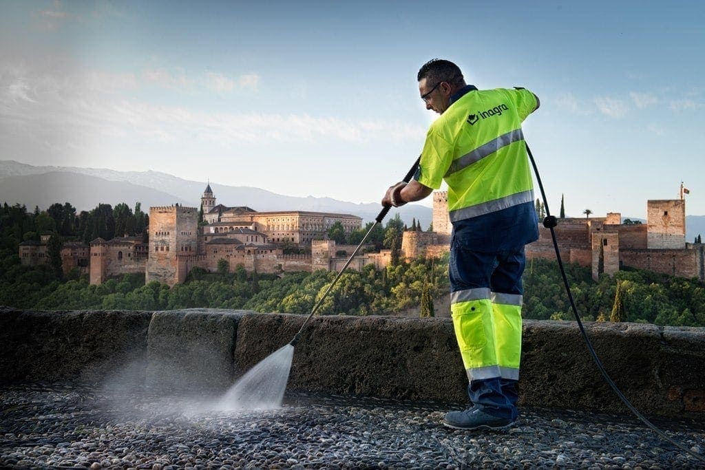 International Graduate programme, urban cleaning in Granada