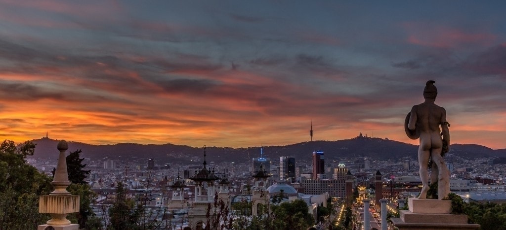 skyline de Barcelona 