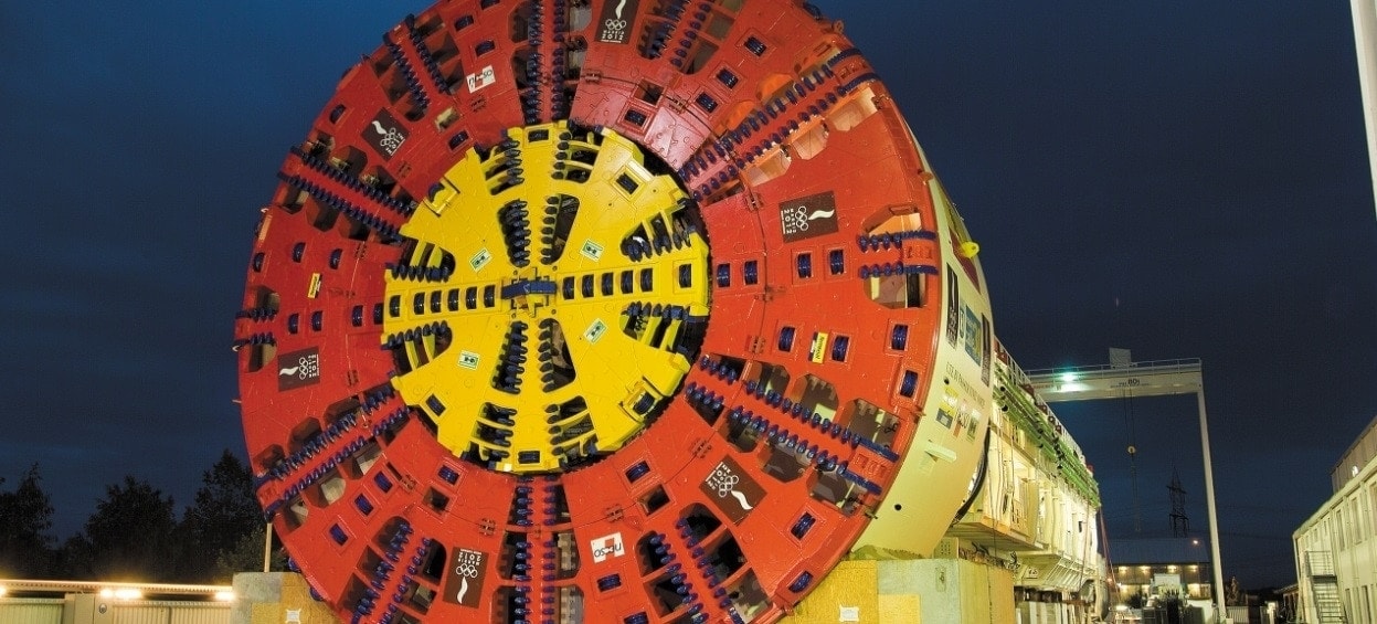 dulcinea la tuneladora mas grande del mundo en 2007