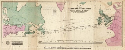 Mapa transatlántico