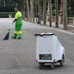 robot de limpieza barrendero ciudades