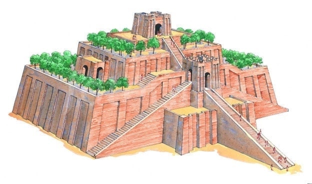 ziggurat mesopotamia example pyramid