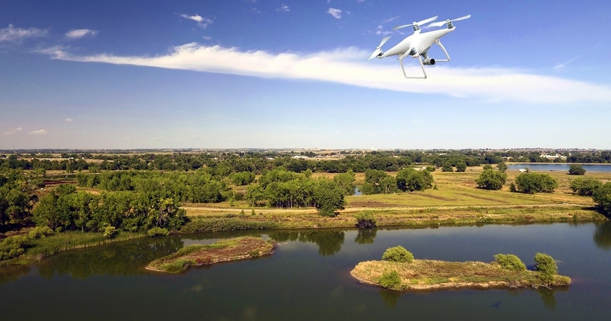 How the use of drones for environmental monitoring is helping to save the planet 