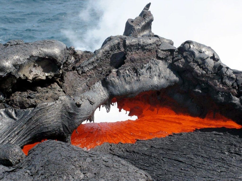 Construir Carreteras A La Sombra De Los Volcanes Hawaianos Cuando El