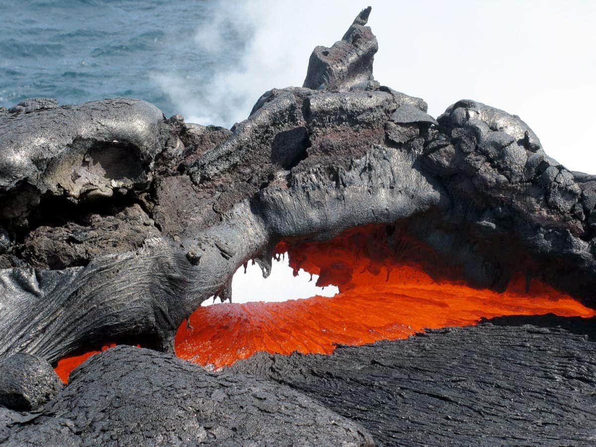 Volcanes Hawaianos lava