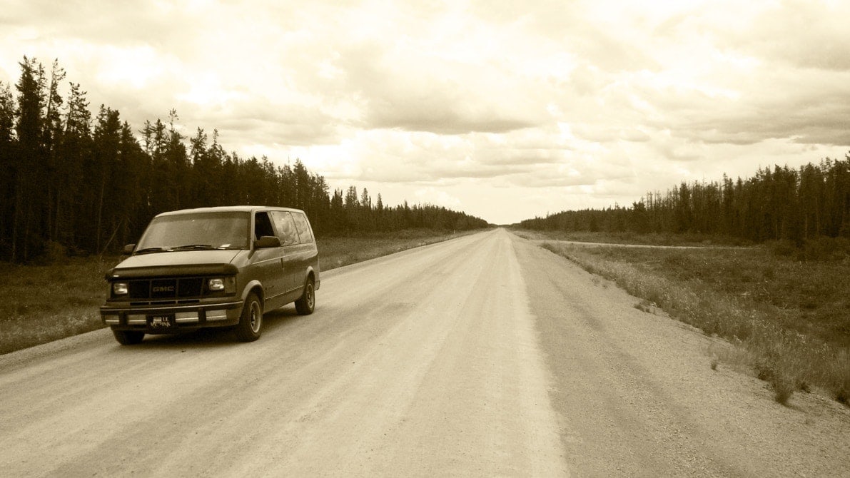 carreteras sin asfaltar Mackenzie verano