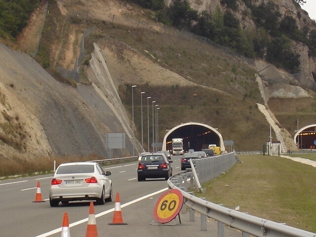 Road maintenance work