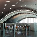 interior aeropuerto internacional hamad, doha qatar