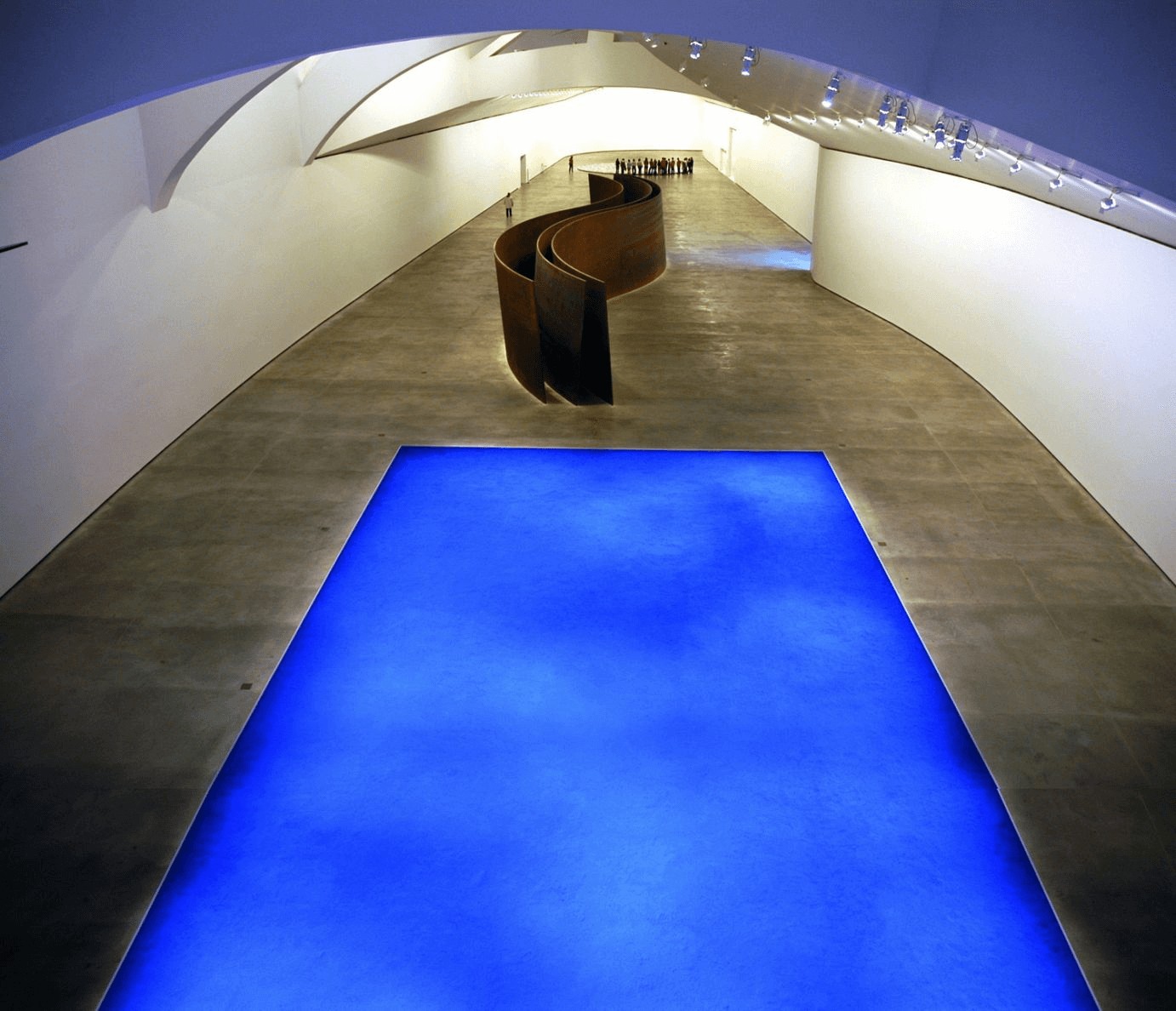 Interior del museo Guggenheim