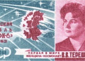 Sello Valentina Vladimirovna Tereshkova, 1963