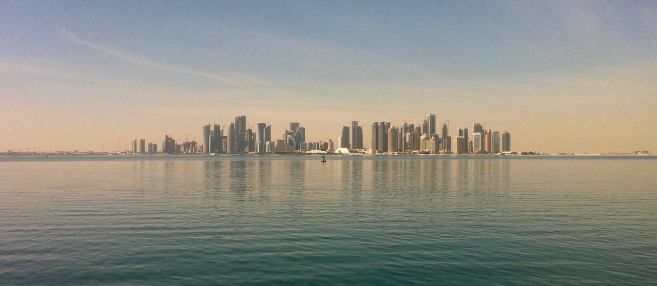 Imagen de vista alejada de Doha, Qatar