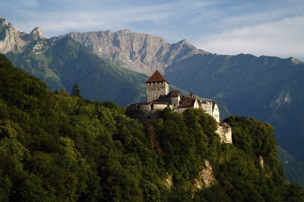 Vaduz Castle at The Principality of Liechtenstein