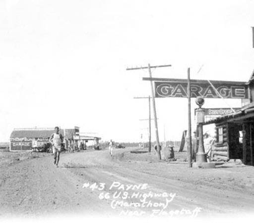 One of the first images of Route 66