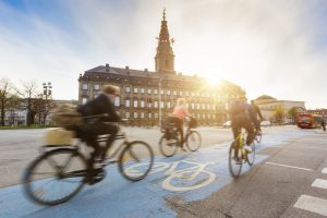 carril bici en las ciudades