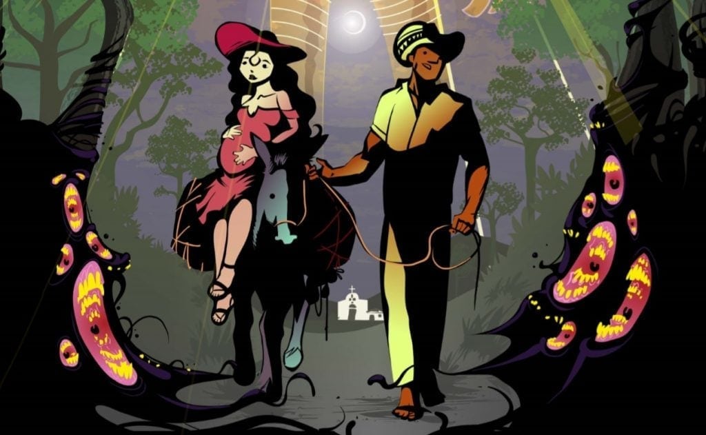 graphic novel adventure entitled El Salado, a comic book