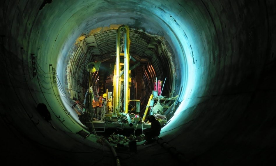 robot para excavar bajo suelo urbano