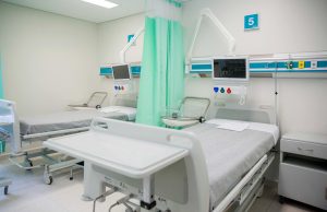  Public hospital room with different services