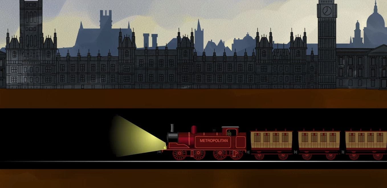 the london underground then and now